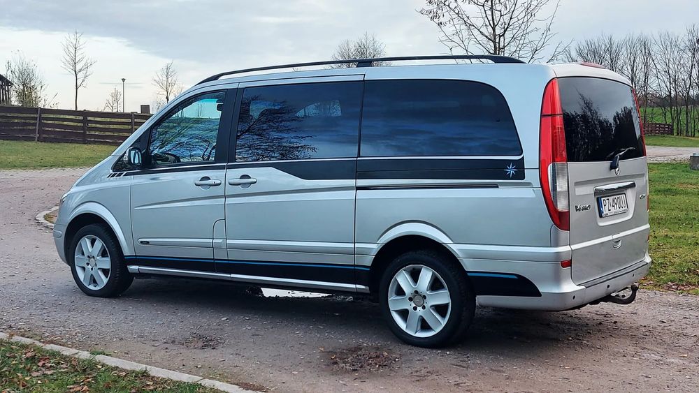 Mercedes-Benz Viano Polski salon Udokumentowany przebieg 2x drzwi przesuwne