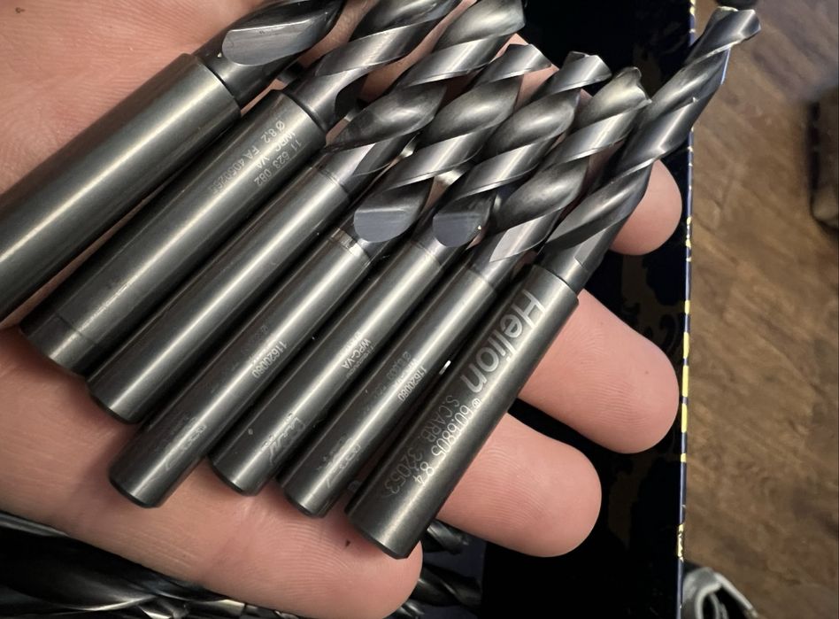 Сверло Helion твердосплавное монолитное с каналами СОЖ поД заточку б/у