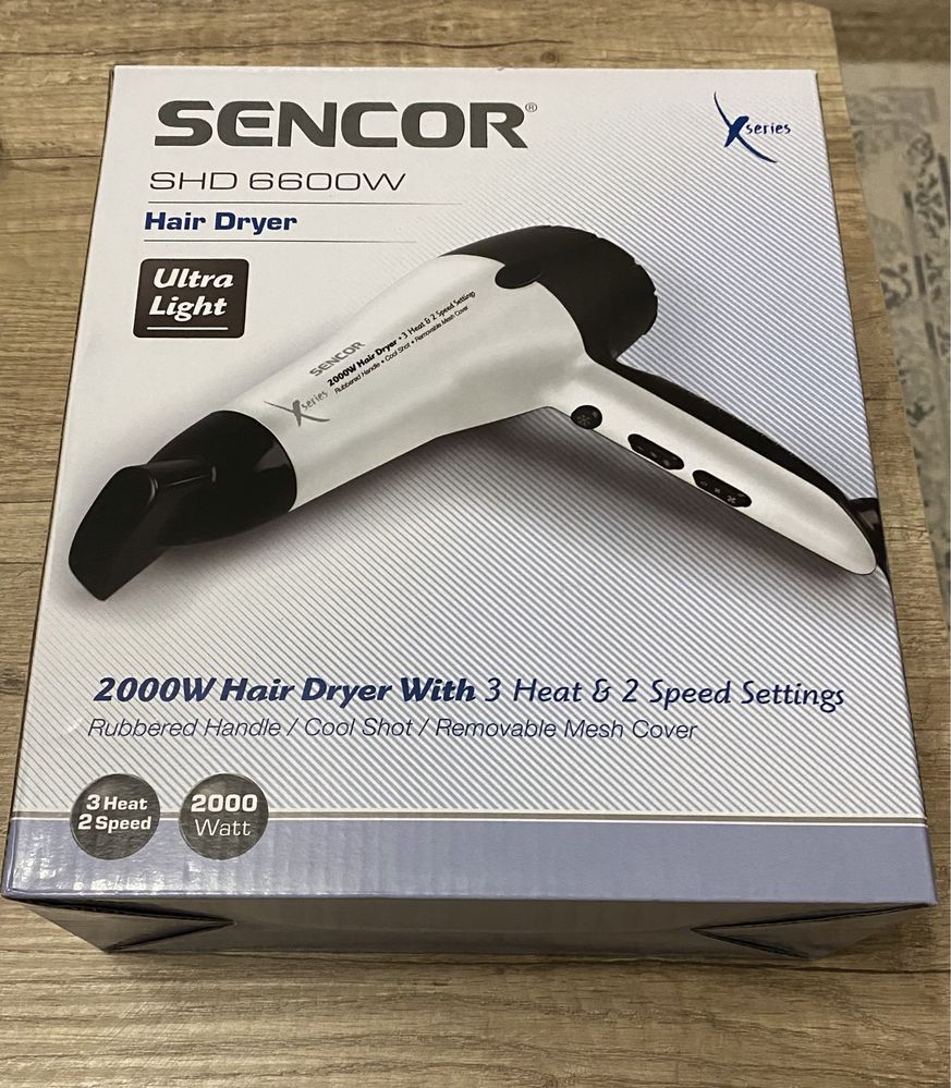 Фен Sensor SHD 6600 W