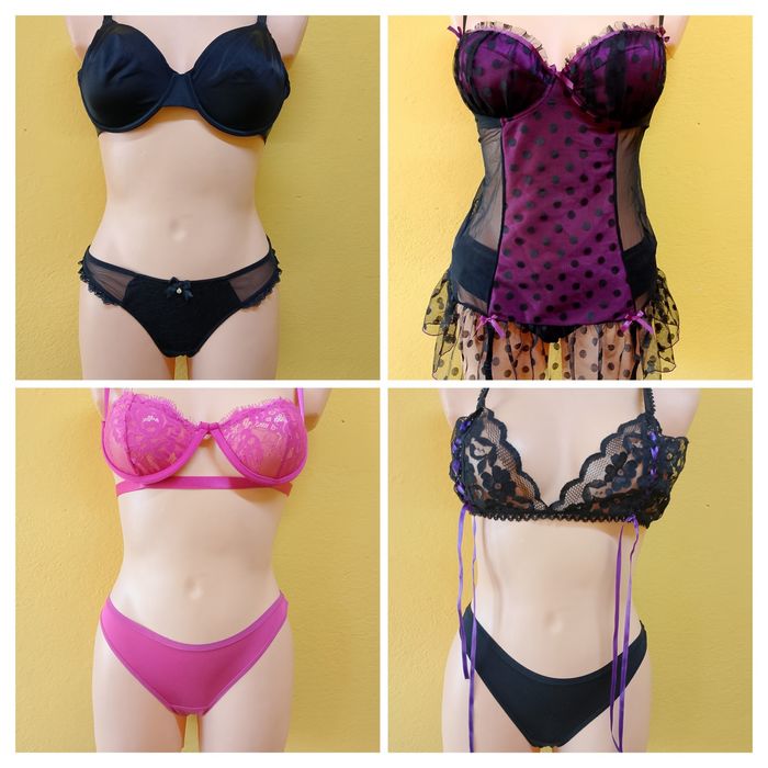 Zestaw bielizny damskiej S, M