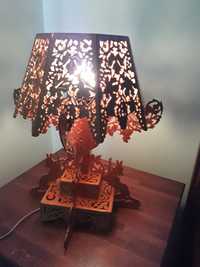 Лампа приліжкова з дерева