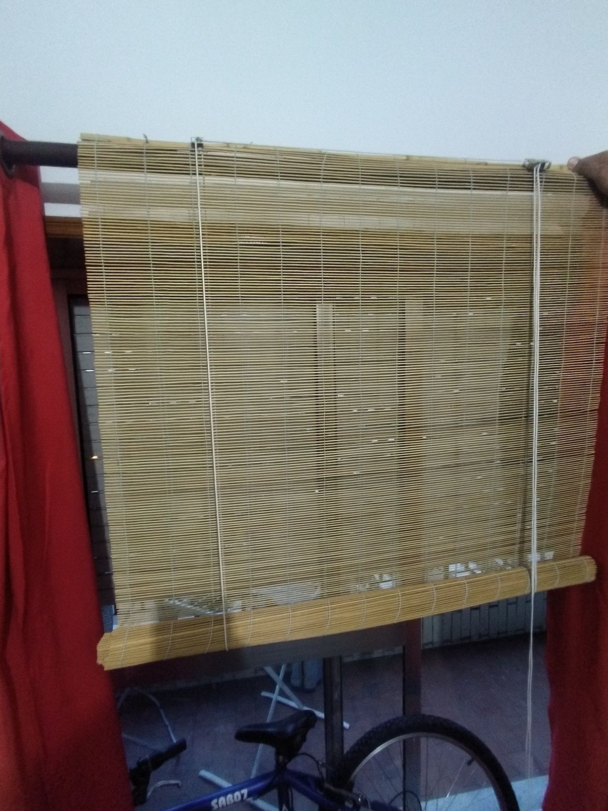Estore rolo cortina bambu 100x190cm