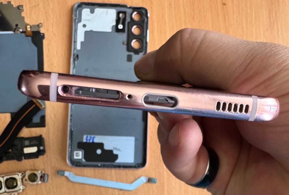 100% оригинальный дисплей Samsung Galaxy S21 5G Phantom Pink SM-G991B