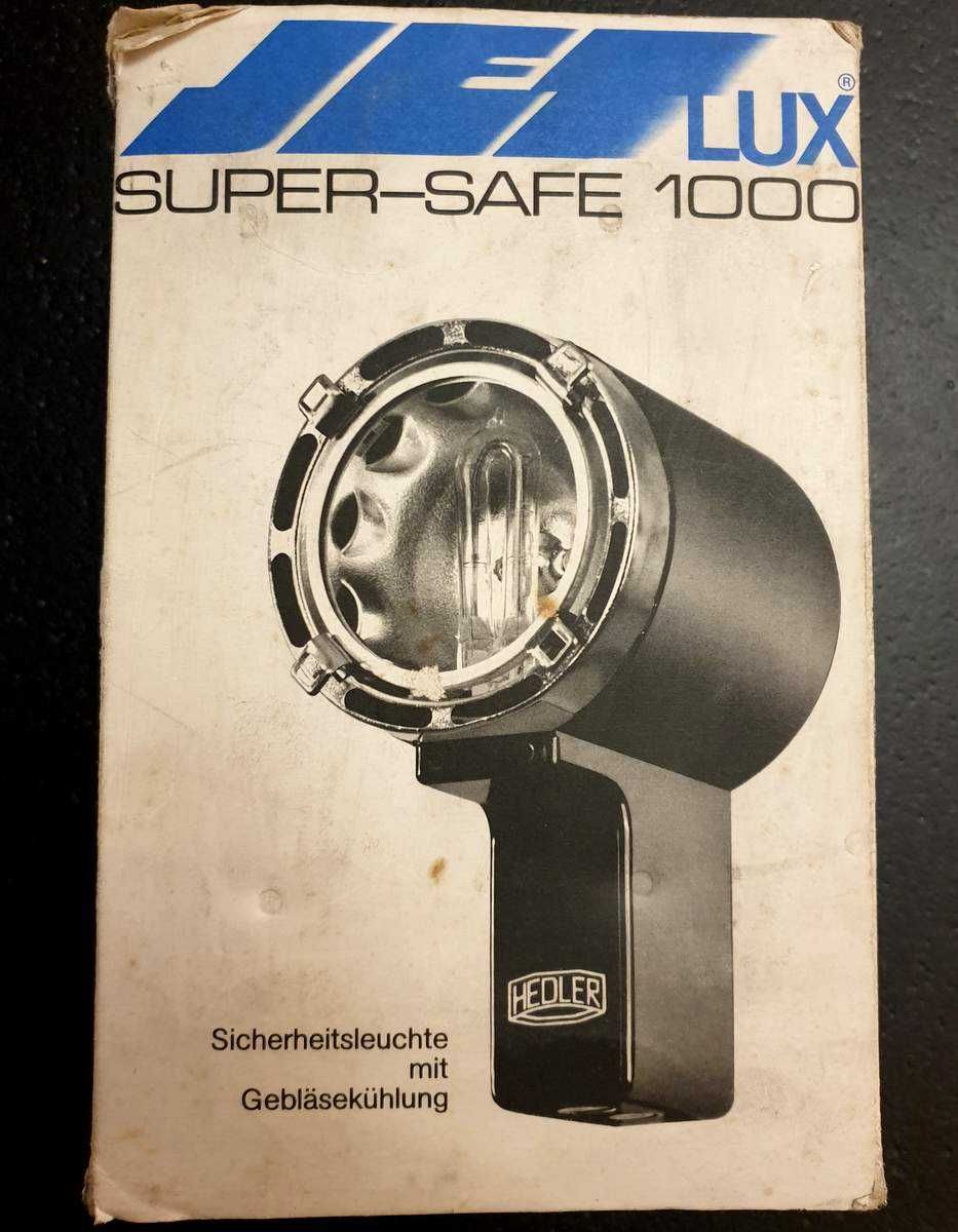 HEDLER Jet-Lux Super-Safe 1000W Profesjonalna lampa do fotografii