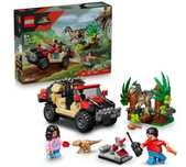 LEGO 76972 Ucieczka terenówką przed raptorem. NOWOŚĆ