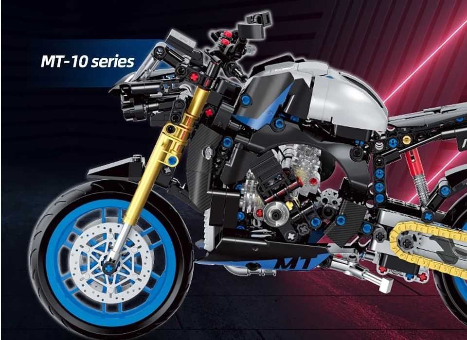 Nowe klocki technic YAMAHA MT-10 – 638 elementów