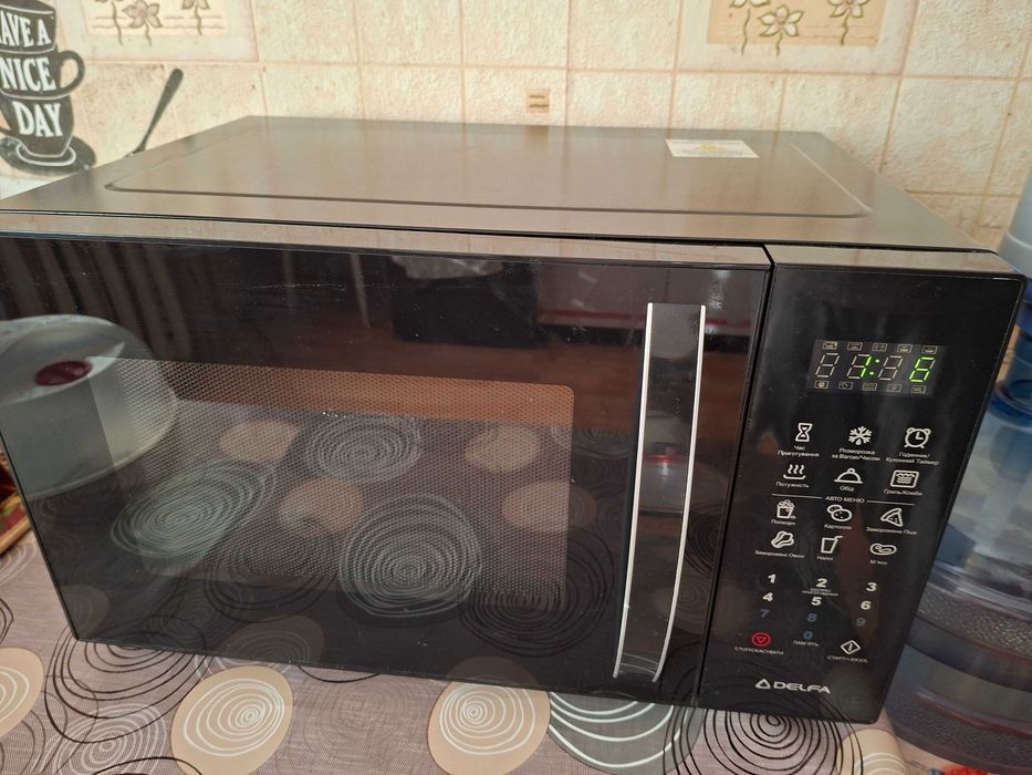 Мікрохвильова піч delfa з грилем