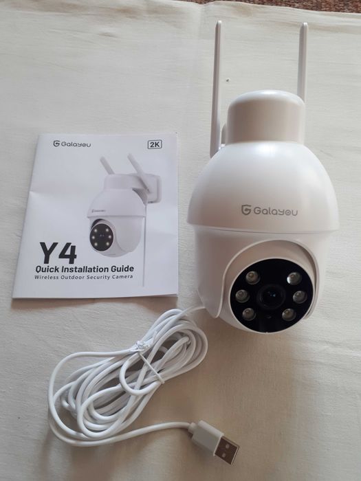 Зовнішня Wi-Fi камера відеоспостереження GALAYOU Y4 2K