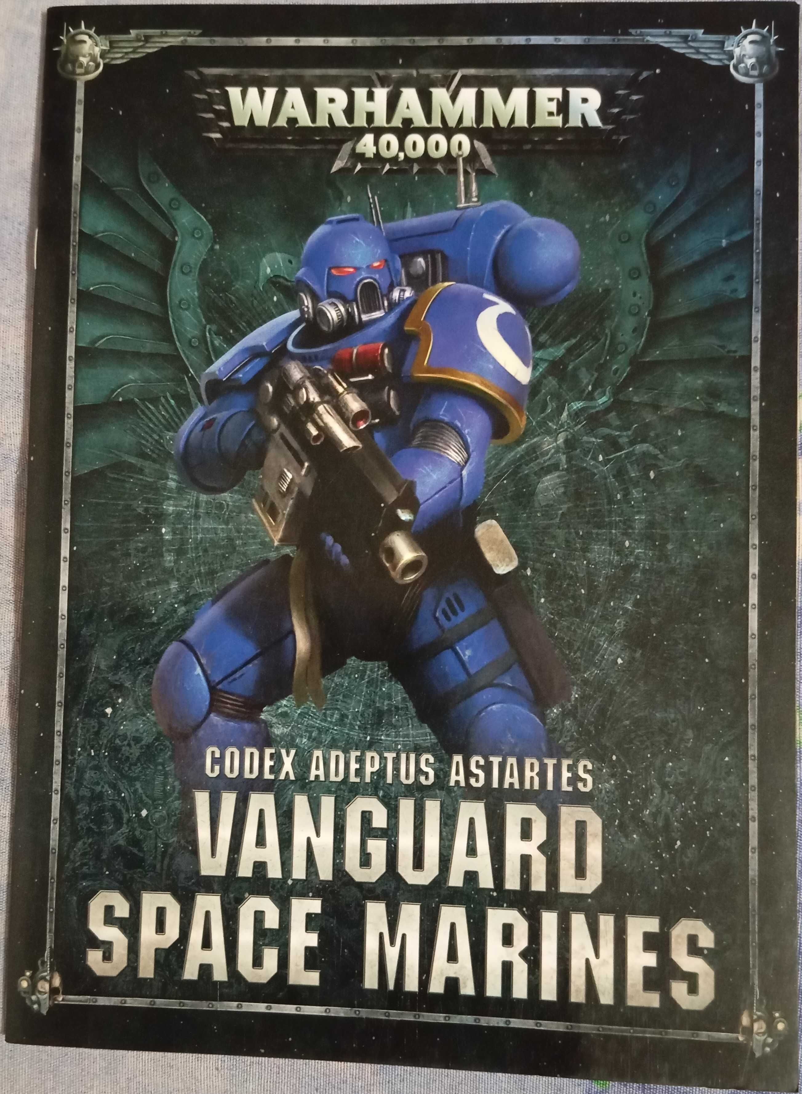 Брошура Warhammer 40000 Vanguard Space Marine codex adeptus astartes