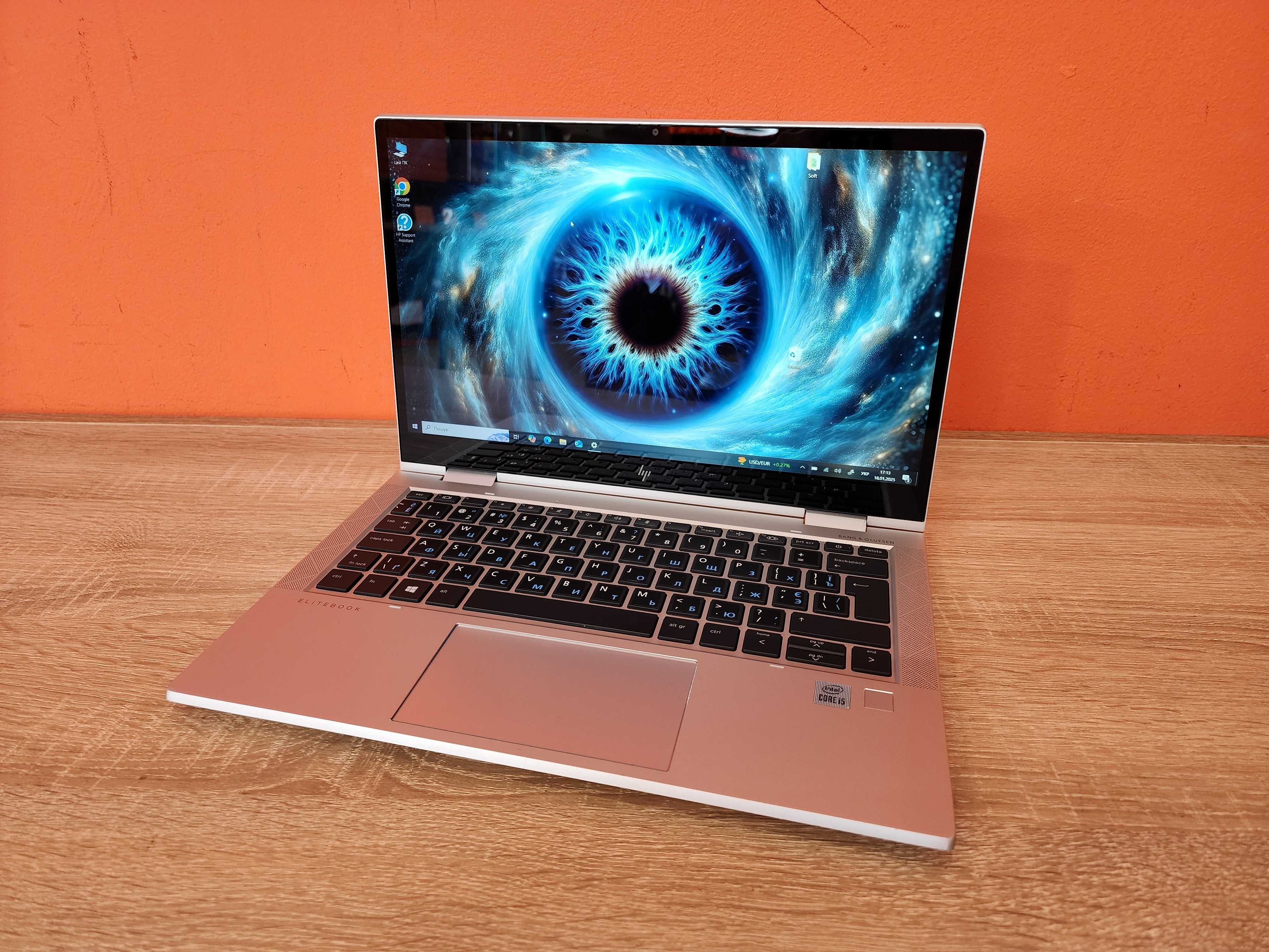 Ноутбук 13.3" HP EliteBook X360 830 G7/ i5-10210U, 16, 256 NVME/ Win11
