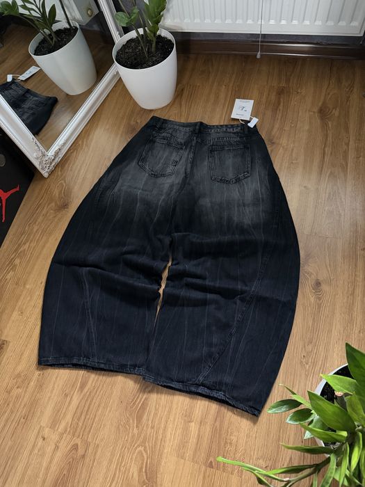 Opium baggy jeans широкі джинси bershka black oversized racer балони