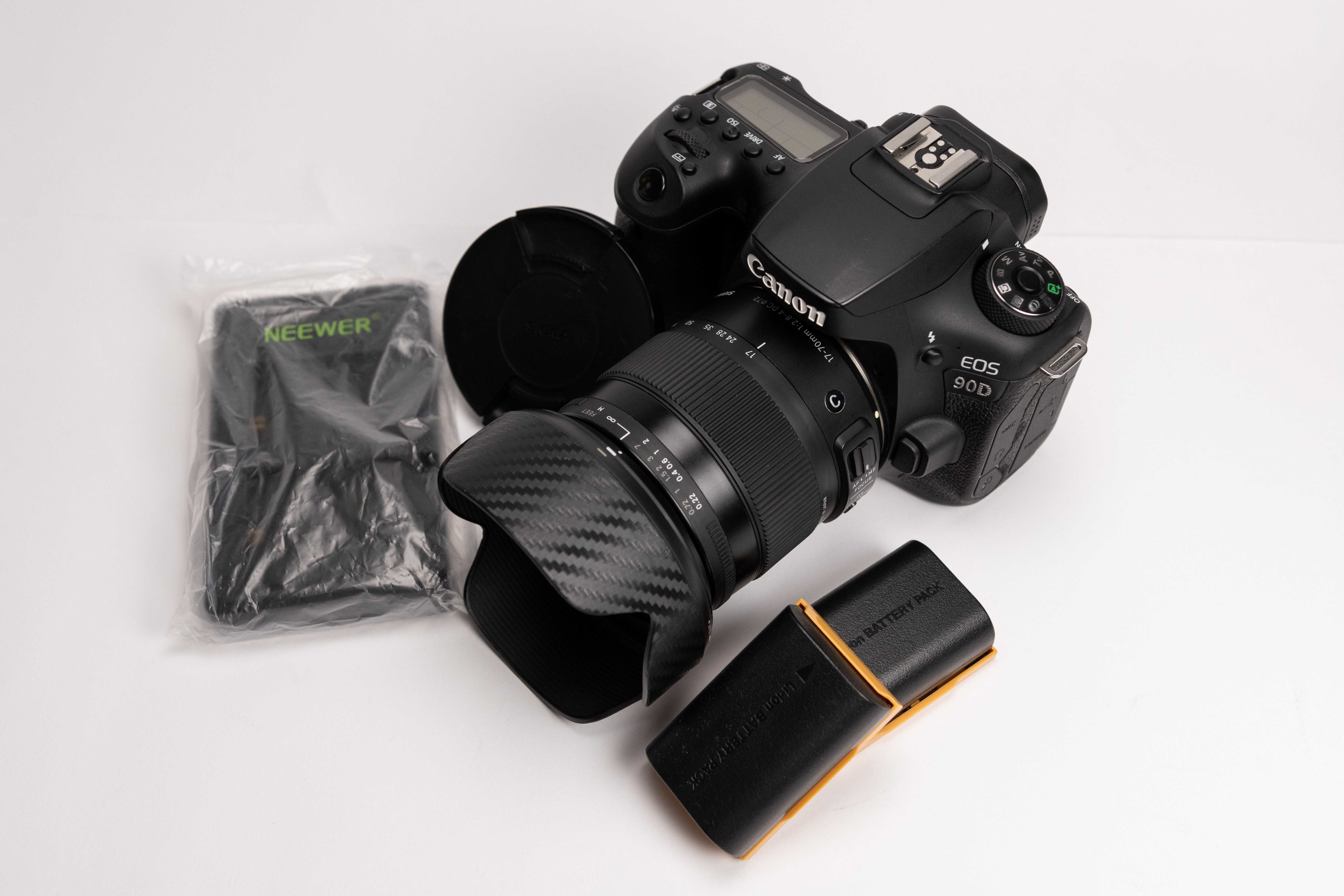 Canon 90D + Sigma 17-70mm f/2.8-4 EF *USADO*