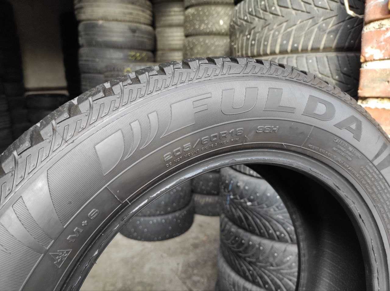 Fulda Kristall Control HP 205/60r16 made in Germany 4шт 14год 6мм, M+S