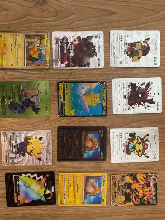 Cartas coleção Pokémon
