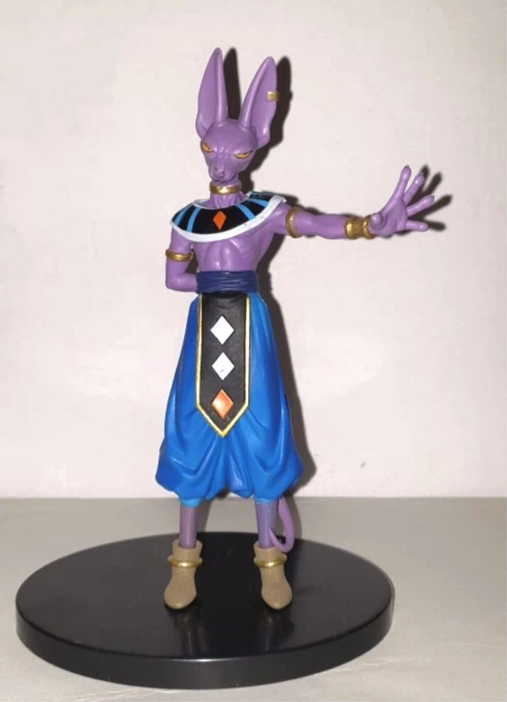 Boneco dragon ball figura Bills Beerus