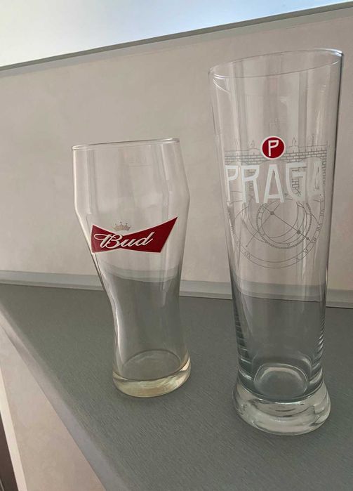 Келихи для пива 2 штуки, бокали для пива, пивні стакани