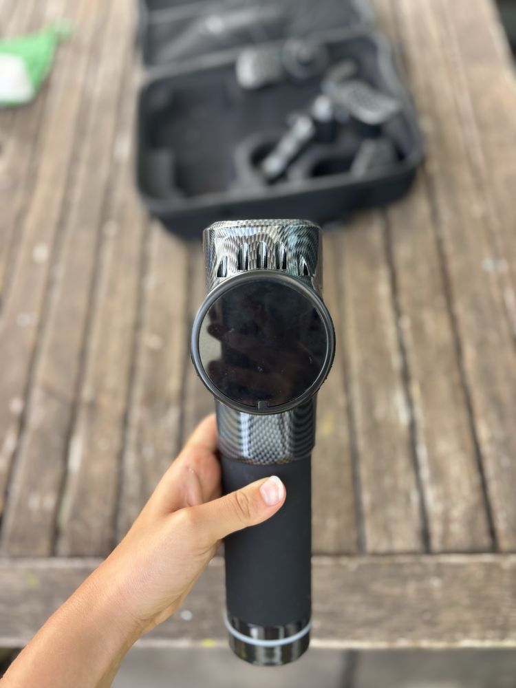 pistola de massagem para atletas