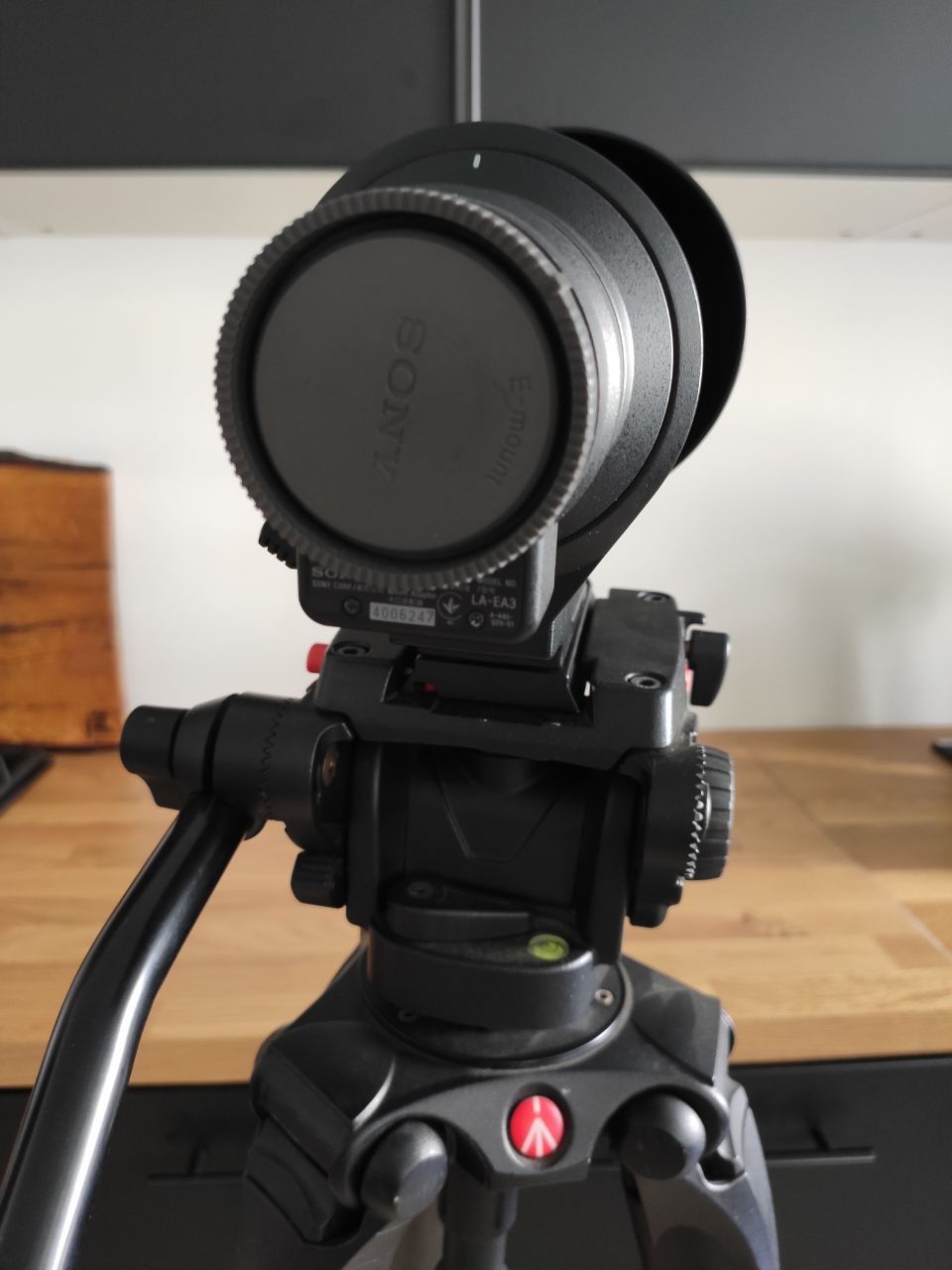 MANFROTTO statyw i głowica+ RØDE