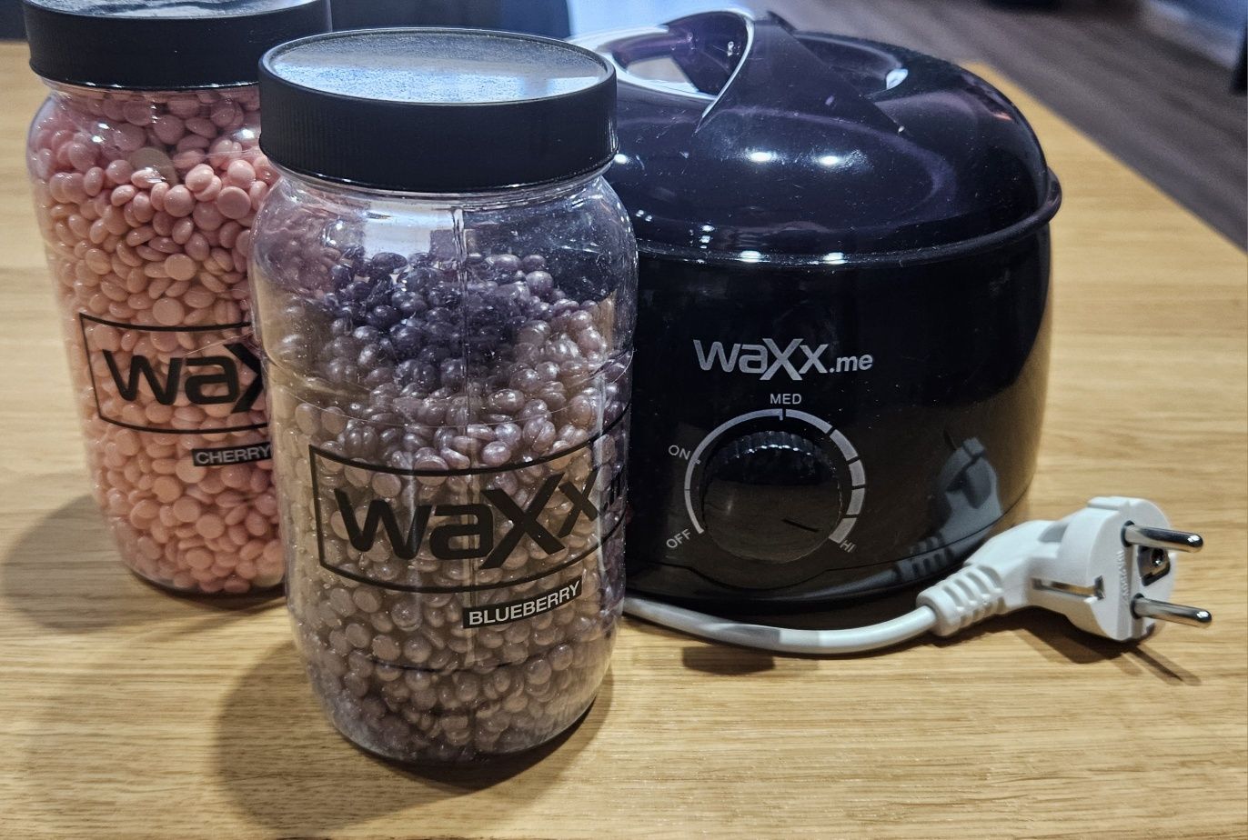 Podgrzewacz do wosku + wosk Waxx.me