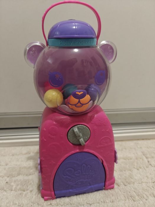 Miś automat Polly pocket minilalki