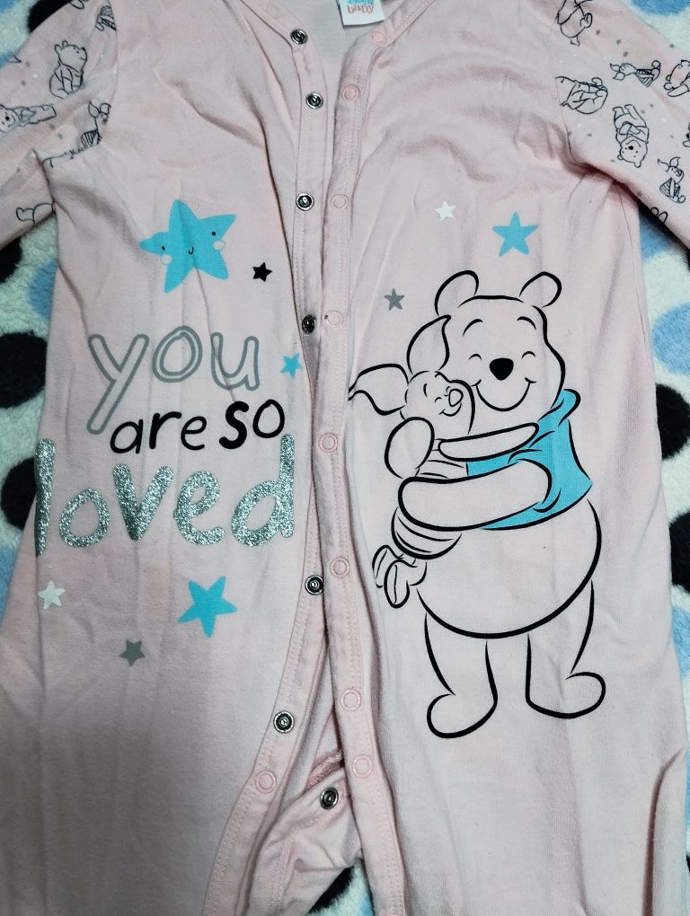 Śliczny śpioch śpioszek pajac 86/92 Disney