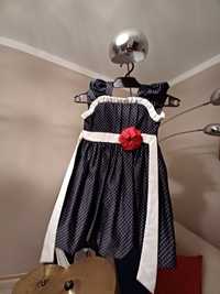 Sukienka dziewczęca 110-116