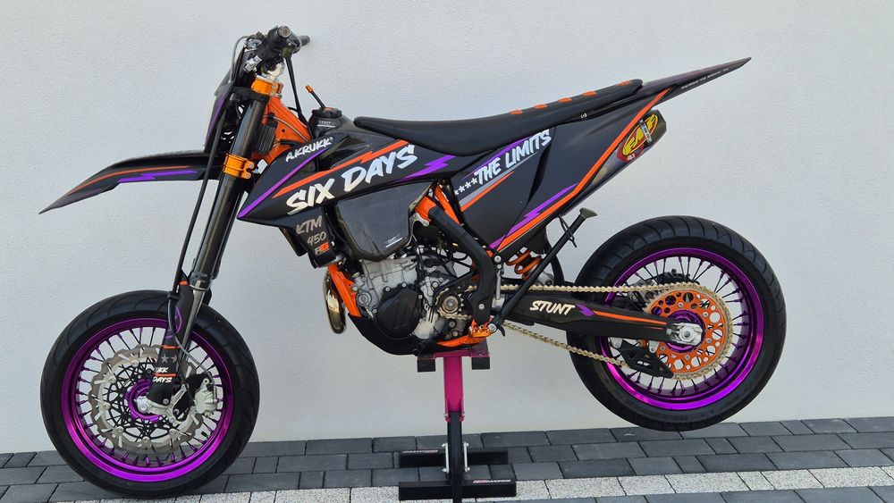KTM EXC 450 SIX DAYS 2020r (supermoto sm super moto sixdays excf 500)