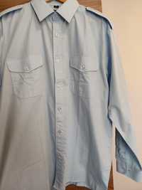 Koszula jasno niebieska męska Nowa XL mix bawełny