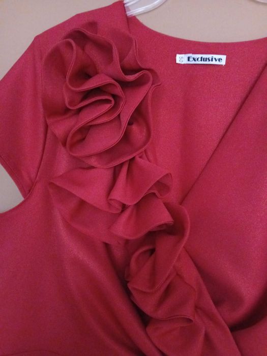 Dluga wizytowa sukienka Rosa rozmiar 48/50/52. 5 XL