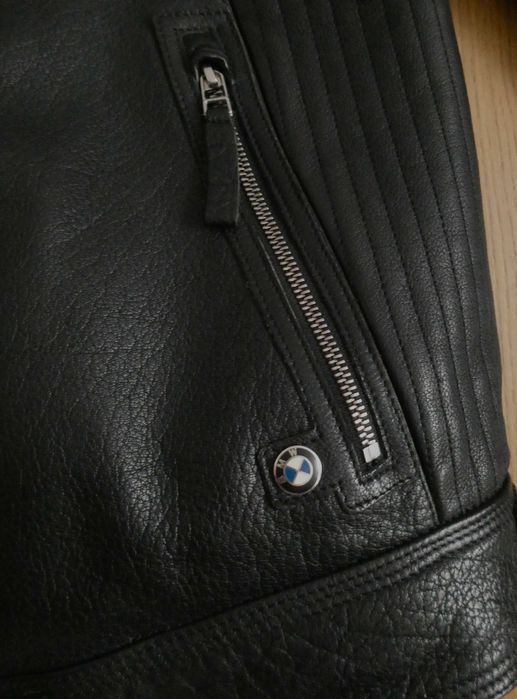 Kurtka skórzana męska BMW motorrad CLUB skóra PILOTKA rozm L/XL