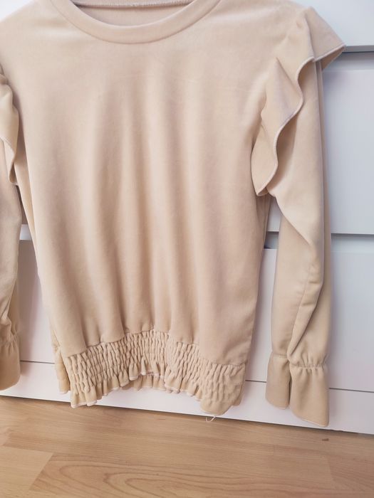 Welurowa bluzeczka r.152/158