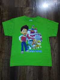 Bluzka koszulka dla chłopca Psi Patrol R.98 zielona
