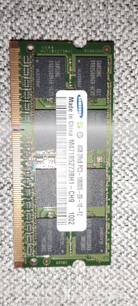 2x4 GB  RAM  2Rx8 PC3 Para Portátil