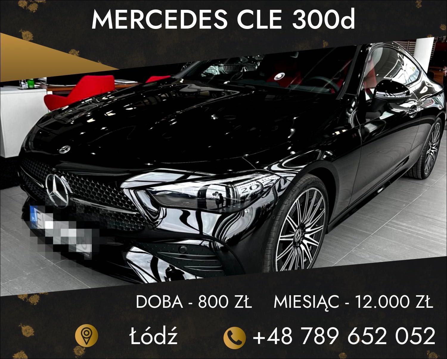 Wynajem Mercedes CLE 300 4Matic