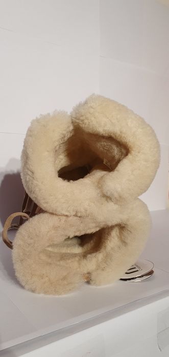 Kozaki nowe damskie Mos Copenhagen z futerkiem rozmiar 37