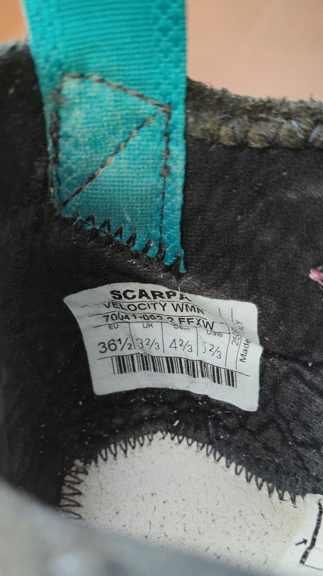 Buty wspinaczkowe Scarpa Velocity 36,5