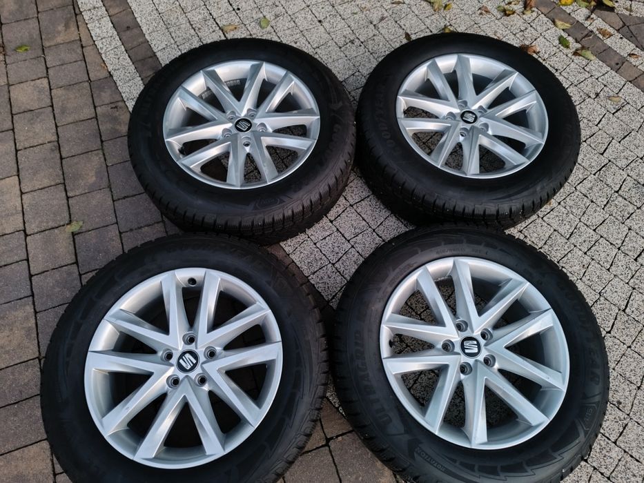 Piękne koła Seat Taracco 215/55 r7 zima!!!2022rok!!