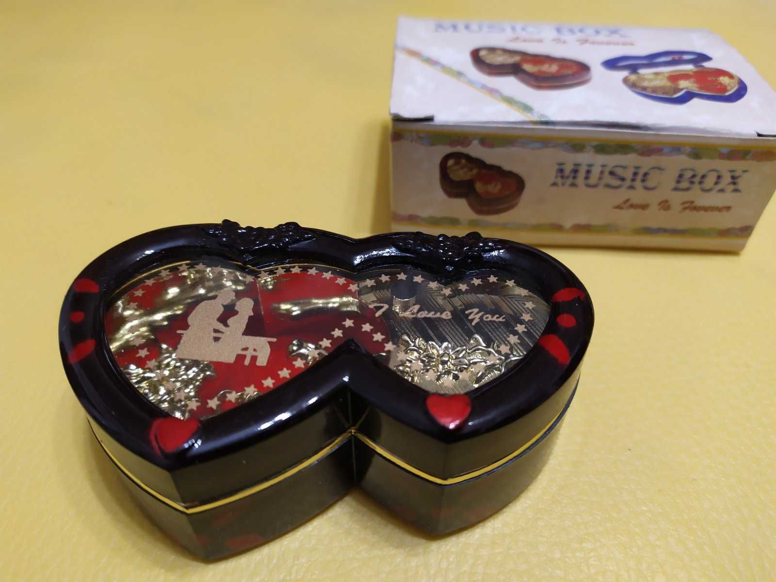 Сердечки Новые музыкальные шкатулки подарки девочке девушке женщине