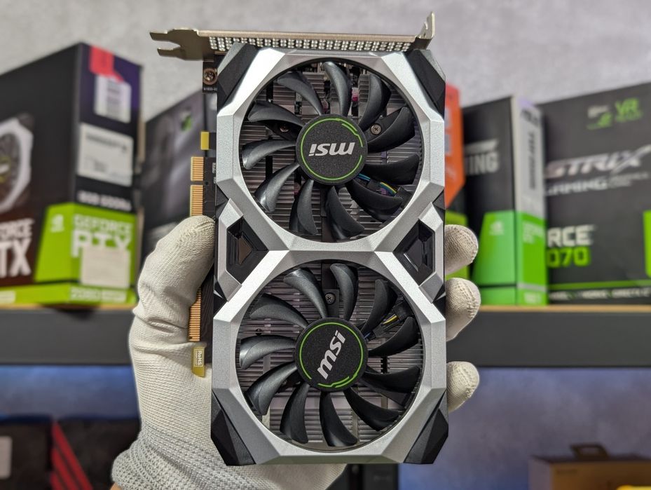 Відеокарта MSI VENTUS XS GTX 1650 OC 4GB (GDDR6) Гарантія 3 місяці