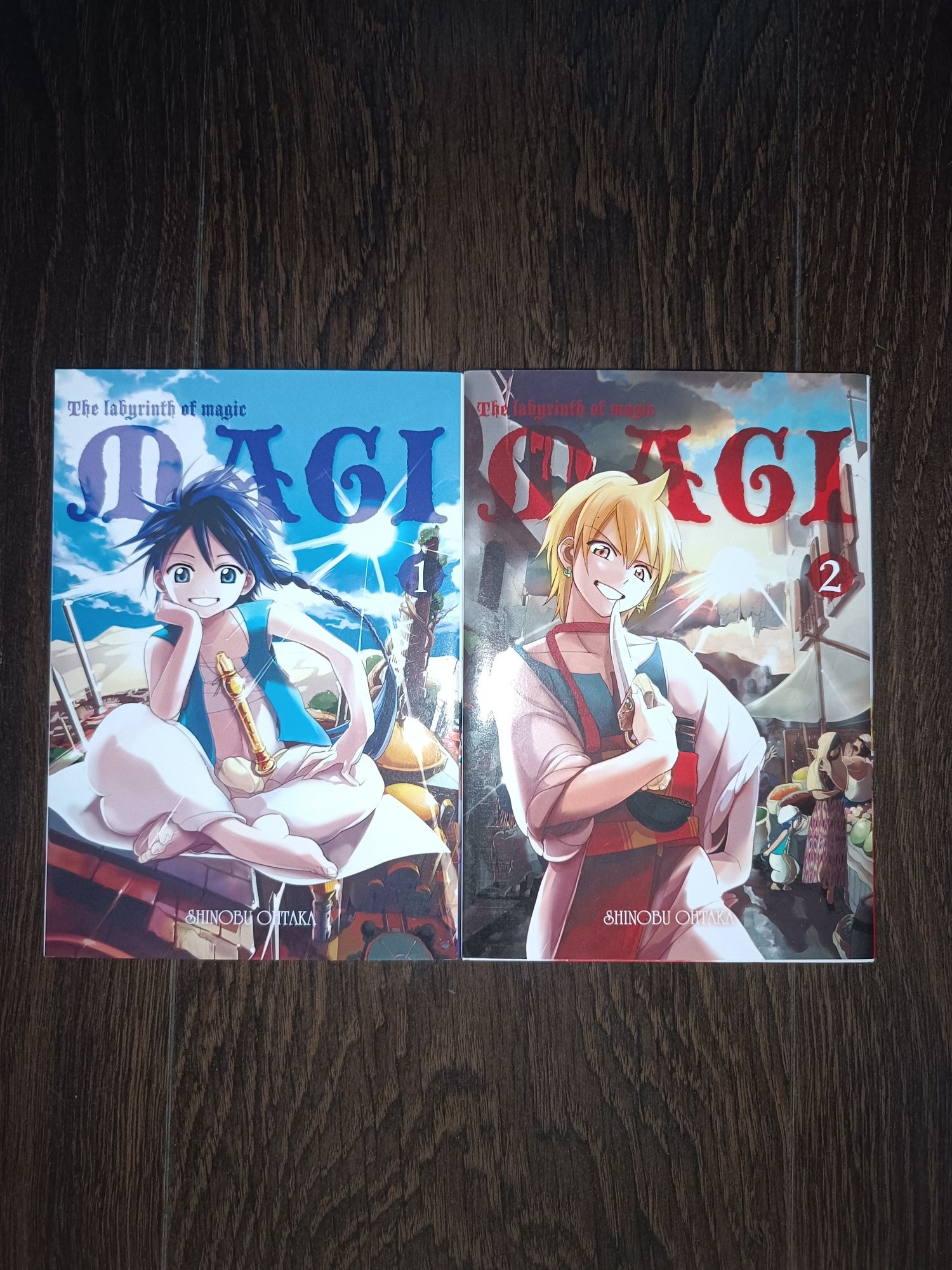 Manga Magi 1-2 tomy Zestaw Komplet The Labyrinth of magic