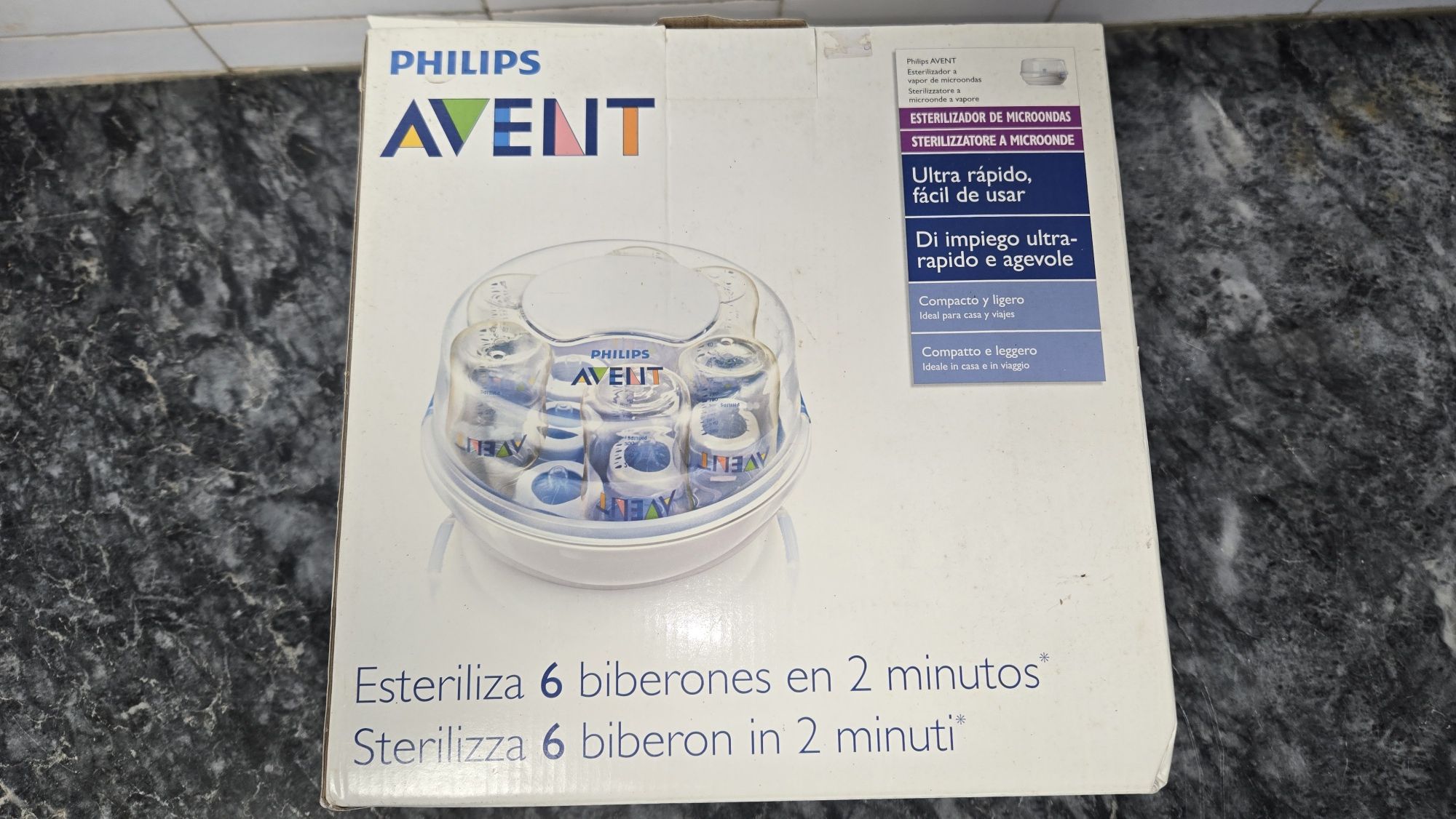 Esterilizador biberões e chupetas