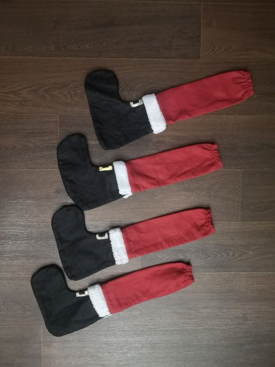 Новогодние носки сапожки для подарков новый год Рождество санта Клаус