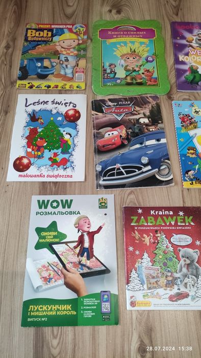 2. Zestaw kolorowanek dla ok 5 letniego chłopca