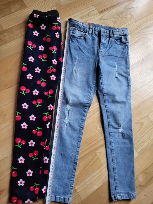 Dwie pary spodni 134