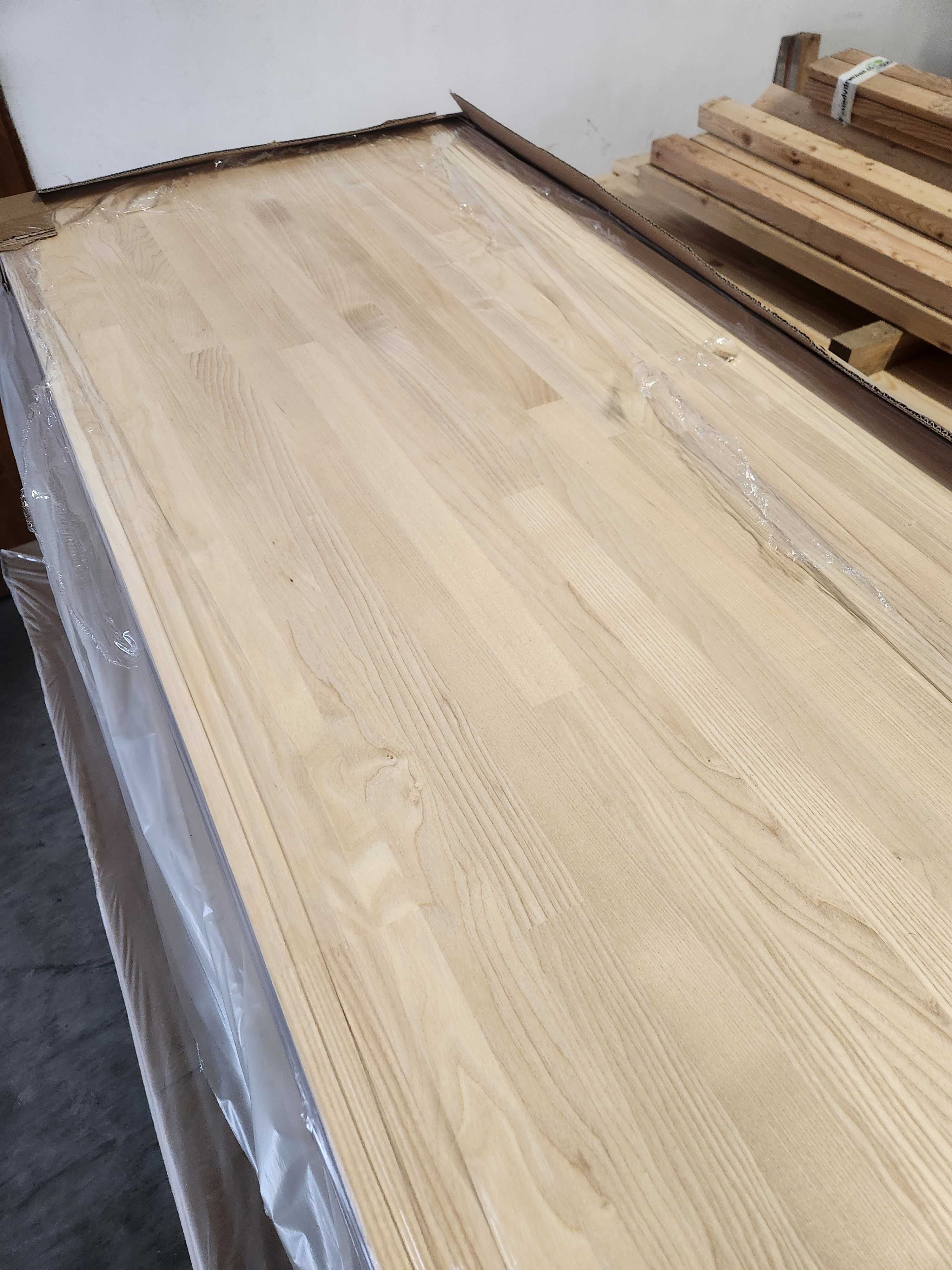 Blaty jesionowe 40x640x3020 w klacie A/B