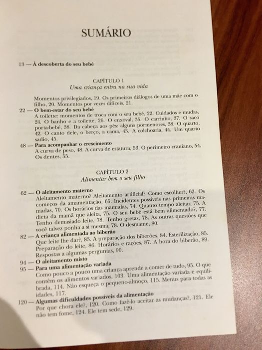 Livro Já tenho um bebé