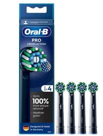 Końcówka szczoteczki ORAL-B Pro Cross Action CZARNE 4 SZT NOWOŚĆ