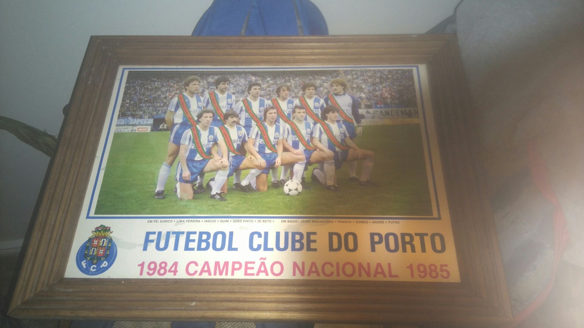 Porto Campeão 1985  quadro Movel Módulo gavetas Mickey