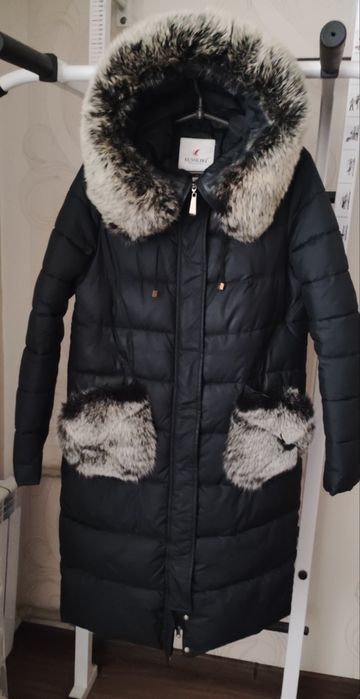 Женский пуховик зима