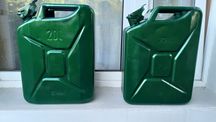 Kanister stalowy 20 l 1980 oraz 1983 rok